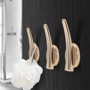 Crochets muraux doubles en métal antirouille pour cuisine, salle de bain, chambre à coucher - Product Image 2