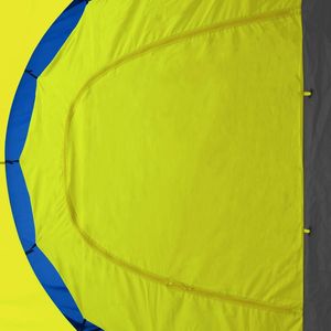 Abri extérieur durable en tissu de tente de camping bleu et jaune pour 9 personnes pour les chercheurs d'aventure - Product Image 5