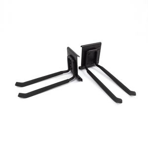 Sistema de Rieles de Gancho Doble de Acero de Alta Resistencia para Montaje en Pared, Organizador de Almacenamiento para Escaleras, Mangueras y Cables GAPGAR003 - Product Image 4