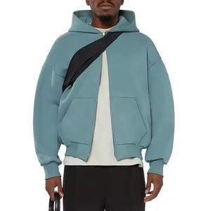 Custom Logo Streetwear Oversized <b>Men's</b> Hoodies <b>Sweatshirts</b> Blanks Sport Wear Zipper Hoodie for <b>Men</b> - Product Image 3