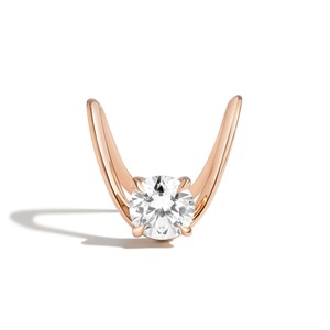 แหวน Zaha Brilliant Deep Curve ทองคำแท้ 14K รูปทรงลูกแพร์ ได้รับการรับรองจาก IGI แหวนหรูหราสำหรับงานแต่งงาน งานหมั้น ของขวัญวันครบรอบ งานเลี้ยง - Product Image 5