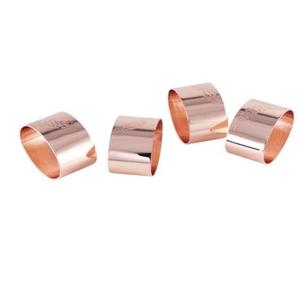 Porte-serviettes en laiton finition antique pour décoration de table de mariage, design embossé, anneau à serviettes arrondi - Product Image 6