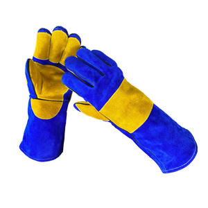 Guantes de Soldadura TIG de PU Desechables Resistentes al Calor, al Fuego y al Agua de 14 Pulgadas, Resistentes y Duraderos, la Elección del Soldador - Product Image 4