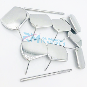 Silver Shiny Stainless Steel <b>Square</b> Shape Eyelash Extension <b>Mirror</b> / Lash <b>Mirror</b> Private Label Professional Beauty Tool - Product Image 6