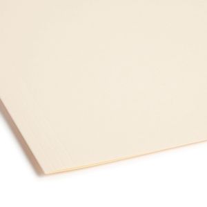 150 Count Letter Size Manila <b>File</b> <b>Folders</b> 1/3 Cut Durable Organization Tool - Product Image 3