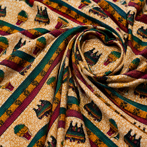 <b>Wax</b> Print Fabric African Print Fabric Cotton Fabric Garment Fabric Apparel Fabric Custom Print Fabric For Style Wholesale Export - Product Image 1
