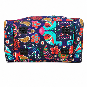 Bolsa de Viaje Deportiva de Gran Capacidad con Diseño Floral y de Aves Coloridas, Estilo Hip-Hop, para Fin de Semana - Product Image 3