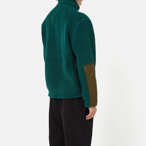 Veste en polaire Sherpa personnalisée, marque privée, manteau en polaire chaud pour l'hiver, vêtements d'extérieur, fabricant de vêtements en gros OEM ODM - Product Image 4