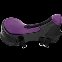 Silla de Montar Inglesa Personalizable de Cuero Genuino Hecha a Mano de Alta Calidad, Duradera, Cómoda, Ligera y Resistente para Carreras de Caballos