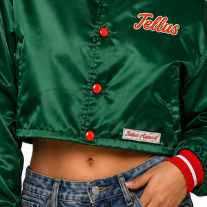 Chaqueta Varsity para Mujer, Diseño Moderno, Ajuste Cómodo, Transpirable, Nueva Llegada - Product Image 6