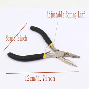 Pince à extensions capillaires en acier inoxydable la plus vendue, outil de pose de micro-anneaux, prix de gros, modèle BEST ELECTRO SURGICAL - Product Image 3