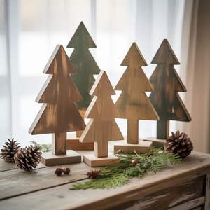 Elegante Adorno Navideño de Madera y MDF para Decoración Navideña - Product Image 6