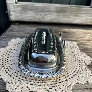 Sleek Metal <b>Butter</b> Dish Box for Modern Kitchen Organization - Product Image 1