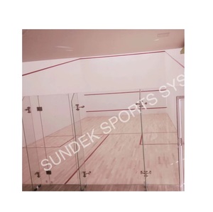 Revêtement de sol pour terrain de squash en PVC de qualité supérieure, surface sportive avec une excellente adhérence pour l'entraînement et la compétition, disponible à la vente - Product Image 3