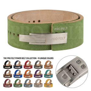 13mm Heavy Duty Suede Leather Premium Quality Weightlifting Training Support <b>Belt</b> for Gym Strength Training Muscle Fit <b>Belt</b> - Product Image 1