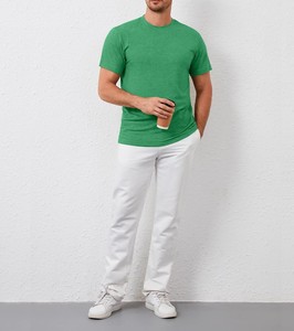 Camiseta Oversize de Moda para Hombre, Venta al por Mayor, Algodón Premium, Cuello Redondo, Manga Corta, Estilo Urbano, Casual, Personalizada, Lisa - Product Image 4