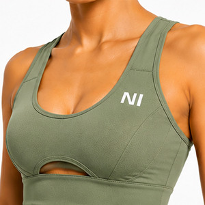 Custom Women Seamless Sports Bra High <b>Support</b> Yoga Fitness <b>Crop</b> <b>Top</b> Breathable Workout Gym Wear Private Label Sports Bra - Product Image 6