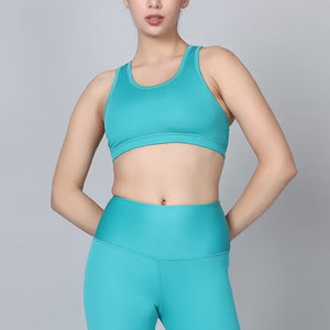 Private Label Women Yoga Set 2 Pcs Sports Fashion Elastic Waist Fitness Custom Yoga Set Women's Gym Wear Workout Yoga Sets - Product Image 4