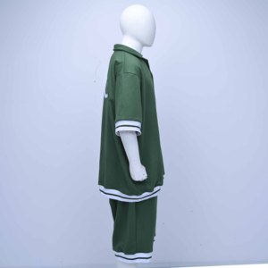 Wholesale High Quality Summer <b>Set</b> For Men With Custom Embroidery design Gym Fitness <b>Sets</b> Men Workout Casual Shorts <b>Sets</b> - Product Image 5