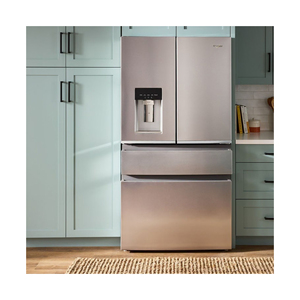 Refrigerador de 4 Puertas Francesas de Acero Inoxidable con Diseño Multipuertas y Amplio Espacio de Almacenamiento Interior - Product Image 5