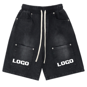 Ropa de Verano a la Moda para Hombre, Pantalones Cortos de Mezclilla al por Mayor, Nuevo Diseño, Pantalones Cortos Casuales para Hombre, Precio al por Mayor con Personalización - Product Image 1