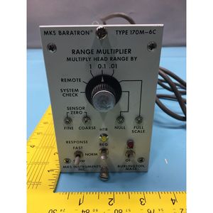 MKS BARATRON 170M-6C RANGE <b>MULTIPLIER</b>, 126401 - Trusted Global Legacy Semiconductor Equipment and Parts at - Product Image 5