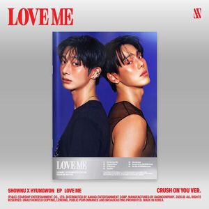 SHOWNU X HYUNGWON - [ LOVE ME ] (CRUSH ON YOU Ver.) Album CD KPOP, best-seller en Corée, pour tous les âges - Product Image 4