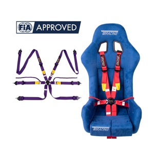 Cinturón de Seguridad para Carreras de Competición, Homologado por la FIA 8853 2016, TBRACING, Logotipo Personalizado, OEM, ODM, Agente de Marca, Ajustadores Ligeros - Product Image 1