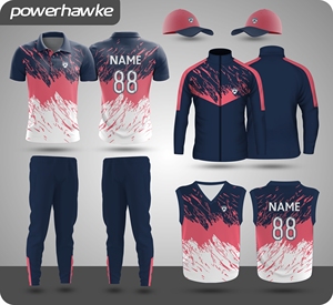 Conjunto completo de uniforme y pantalones de jersey con cuello de cricket de la mejor calidad disponible a un precio razonable en la India - Product Image 1