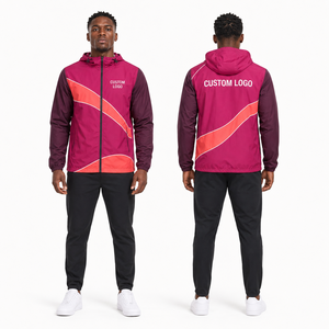 Veste coupe-vent pour homme de golf, personnalisable, vente en gros, ventilée, résistante aux intempéries, athlétique, urbaine, quotidienne, club, académie, tournoi, vente au détail, revente - Product Image 5