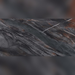 Carreaux de sol en céramique veinée de pierre noire de qualité supérieure, résistants à l'usure, antidérapants, pour la décoration moderne de cuisines et salles de bain, vente en gros - Product Image 2