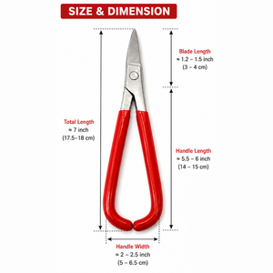 Professional <b>Wire</b> Cutter Snip Scissors Jewelry Making Tool Sharp Thread Cutter DIY <b>Craft</b> Precision Snips Red Handle - Product Image 3