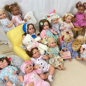 Babeside 17 "<span class=keywords><strong>Reborn</strong></span> Dolls Girl Twinnie Auténtico Black Baby Doll <span class=keywords><strong>Reborn</strong></span> Vinilo Baby Dolls - Product Image 5