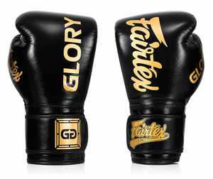 Guantes de boxeo Fairtex personalizados OEM, guantes profesionales de cuero auténtico para MMA, Muay Thai, entrenamiento de artes marciales, sparring y kickboxing. - Product Image 1