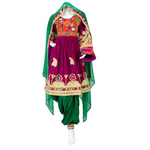 Hermoso Vestido Afgano Kutchi, Disponible en Todas las Tallas, Colores y Diseños, 100% Alta Calidad, Hecho en Pakistán, Precio al por Mayor - Product Image 2
