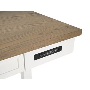 Scrivania Elettrica Regolabile in Altezza con Piano Unico Senza Giunzioni per Ufficio Domestico e Studio, Utilizzo Multilivello - Product Image 6