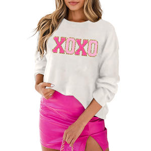 Pulls et cardigans d'hiver pour femmes, prix de gros, chauds, tissés, anti-plis, tricot épais - Product Image 3