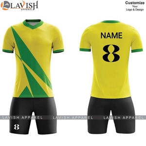 Conjunto de camiseta de fútbol americano personalizable de alto estilo para hombre con logotipo de alta calidad, uniforme deportivo sublimado de fútbol - Product Image 3