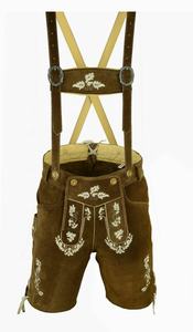 Lederhose para hombre Prendas bávaras Trachten Alta calidad Kurz Lederhose Cuero real para una nueva temporada Oktobarfest 2025 - Product Image 4