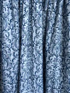 Floral Printed 100% Cotton Maxi <b>Dress</b> Mixed Colors Traditional Casual Wear V-Neckline <b>Boho</b> Style Embroidered Eco-Friendly A-Line - Product Image 5
