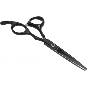 กรรไกรตัดผมทำจากสเตนเลสสตีลสำหรับร้านตัดผมสีแดงและสีดำ - Product Image 2