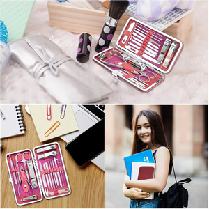 Customizable High Quality 7-in-1 Stainless Steel Pedicure <b>Nail</b> Clippers Kit with Gel Features and Professional Manicure <b>Set</b> - Product Image 4