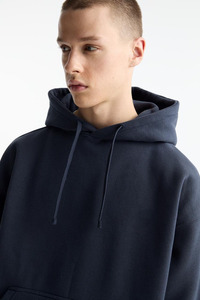 Sudaderas con Capucha Unisex con Logotipo Personalizado, Talla Grande, Cálidas, Térmicas, Transpirables, 500GSM, Hombros Caídos, con Capucha, 100% Algodón, Invierno - Product Image 5