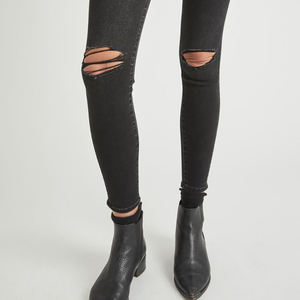 Pantalones Vaqueros de Cintura Alta para Mujer al por Mayor para Venta en Línea / Pantalones Vaqueros de Último Diseño para Mujer con Material de la Mejor Calidad - Product Image 4