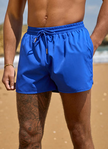 Pantalones Cortos de Verano para Hombre de Alta Calidad, Color Azul, Personalizados OEM – Transpirables, de Secado Rápido, Ecológicos, de Algodón, con Cordón Ajustable, Cómodos e Informales - Product Image 5