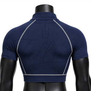 T-shirt de compression pour homme, idéal pour la gym, le fitness, l'entraînement, séchage rapide, équipement d'entraînement pour homme - Product Image 2