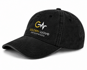 Casquette Trucker en Denim Noir Délavé 5 Panneaux Réglable avec Logo Brodé Personnalisé Unisexe Tissu Standard Toutes Saisons pour l'Extérieur - Product Image 2