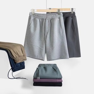 Pantalones Cortos de Felpa 100% Algodón Premium, Logotipo Personalizado con Serigrafía, Tejido Francés de Alto Gramaje, Ropa Deportiva para Entrenamiento, para Ropa Deportiva de Alta Gama - Product Image 3