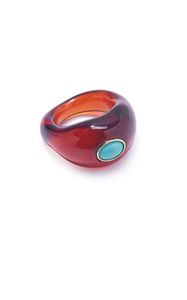 Handmade <b>Resin</b> <b>Ring</b> for Women Unique Artistic Fashion Jewelry Colorful Statement <b>Ring</b> Handcrafted Adjustable <b>Ring</b> for Party - Product Image 2
