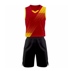 Ensembles d'uniformes de basketball pour hommes, tissu respirant et confortable, taille personnalisée, vêtements d'équipe, fabricant OEM - Product Image 1